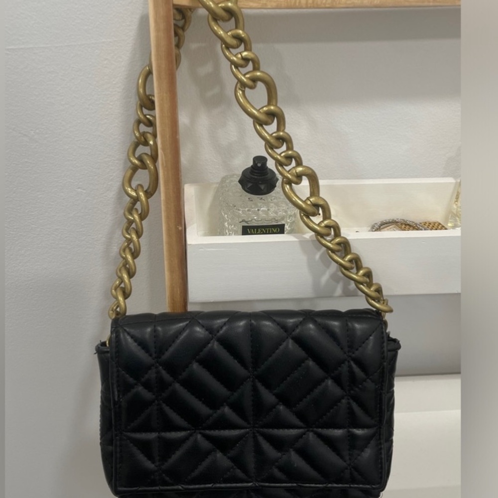 Zara Shoulder Bag with Gold Chain